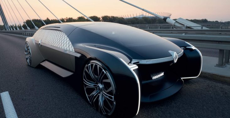Renault zaprezentowało luksusowy pojazd, który bardziej przypomina robota niż samochód<