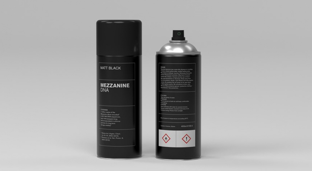 Album "Mezzanine" Massive Attack jest teraz dostępny w sprayu