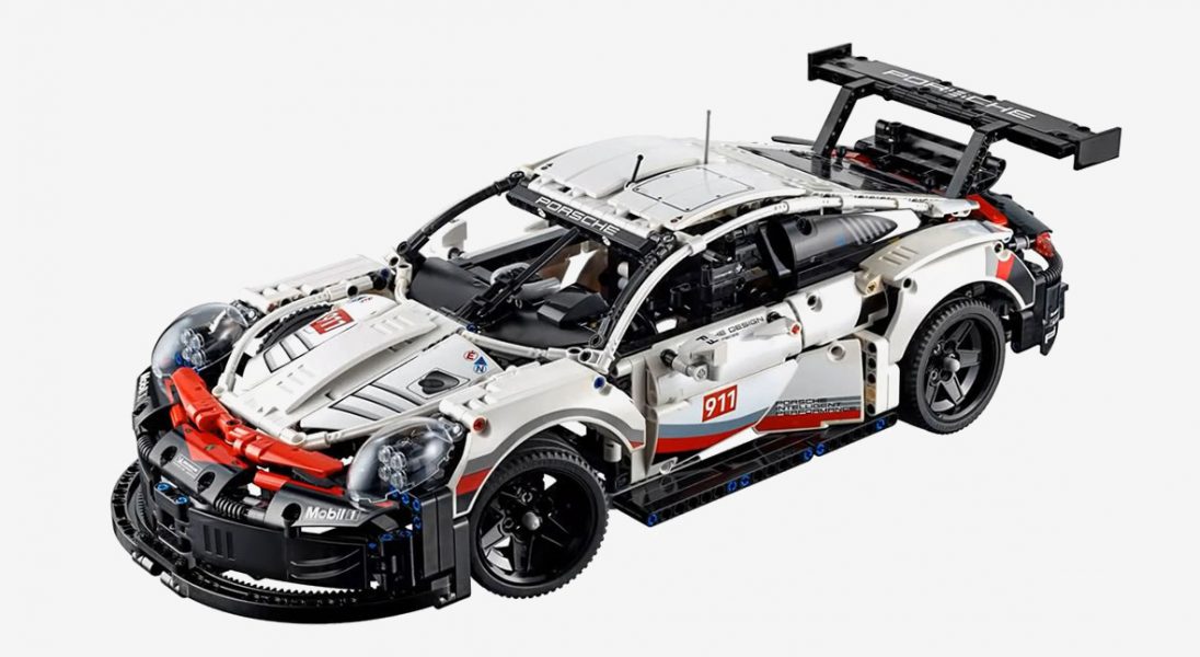 1580-częściowy zestaw LEGO, z którego zbudujesz Porsche 911 RSR