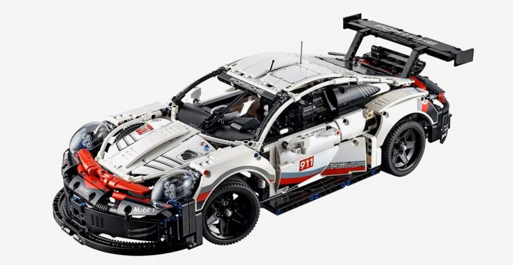 1580-częściowy zestaw LEGO, z którego zbudujesz Porsche 911 RSR<