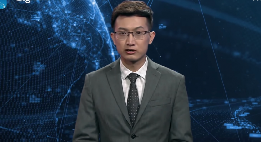 Sztuczna inteligencja zastąpiła prezentera wiadomości w chińskiej telewizji