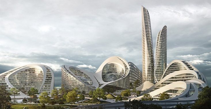 Studio Zaha Hadid Architects zaprojektuje zupełnie nowe, inteligentne miasto w Rosji<