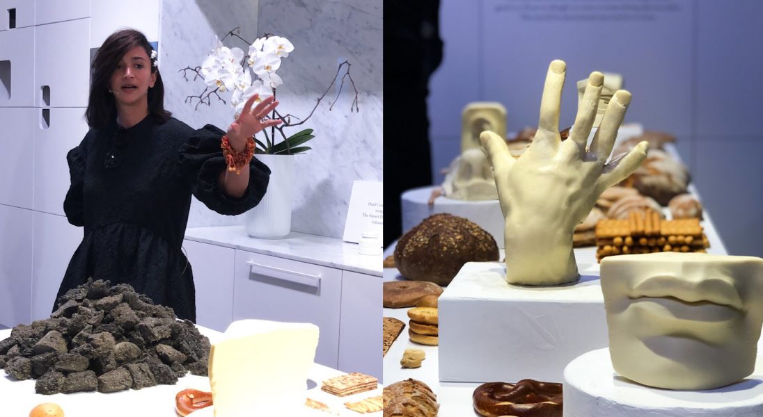 Nowojorska influencerka stworzyła niezwykłą wystawę z jedzenia podczas Milan Design Week