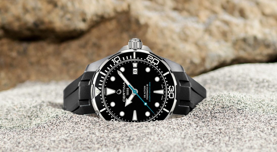 Zegarek wspierający ratowanie żółwi morskich. Certina stworzyła jubileuszowy model dla nurków