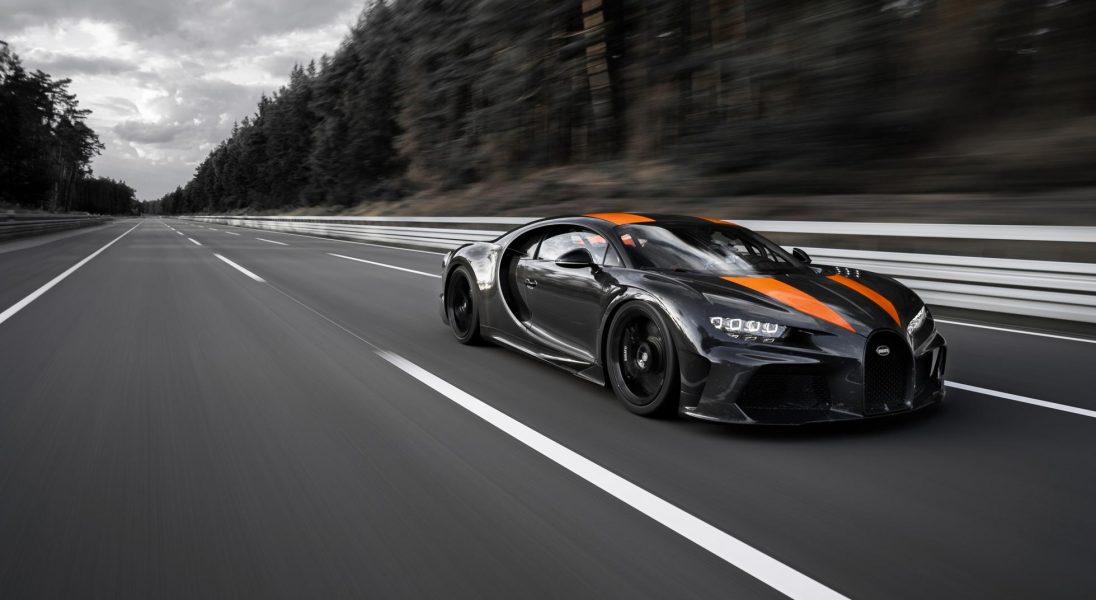Bugatti Chiron to najszybszy samochód świata rozpędził