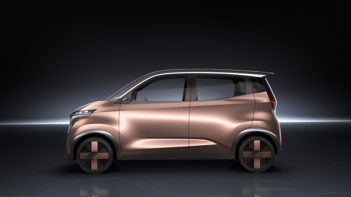 Oto nowy futurystyczny miejski samochód elektryczny