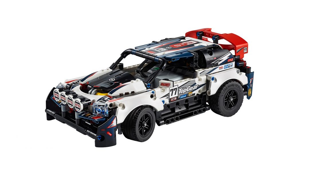 LEGO prezentuje niezwykły samochód wyścigowy Top Gear wykonany z klocków