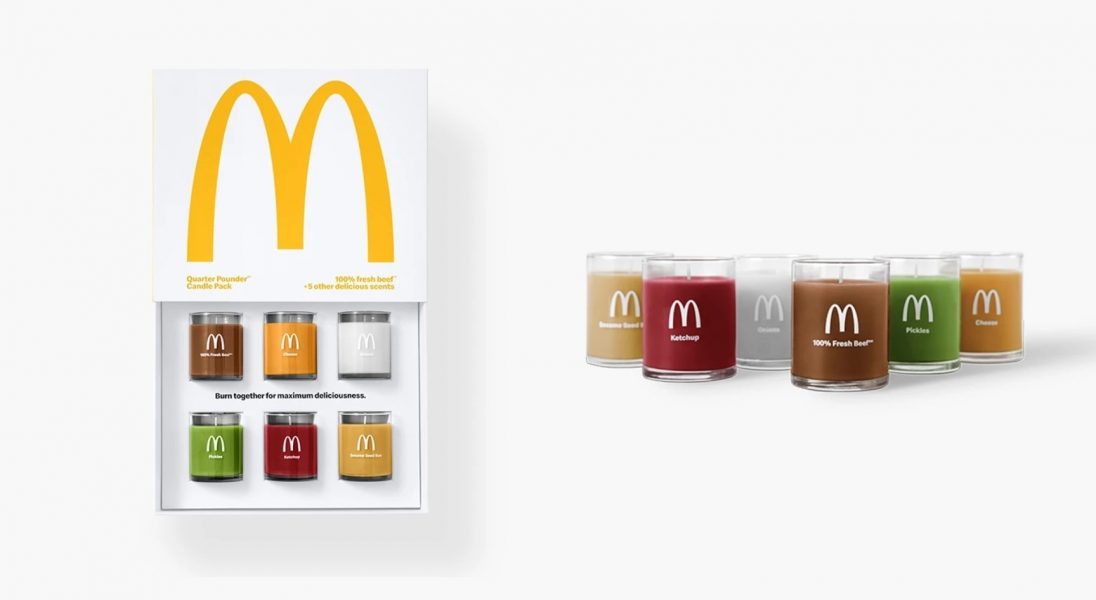 McDonald's stworzył świeczki o zapachu McRoyala