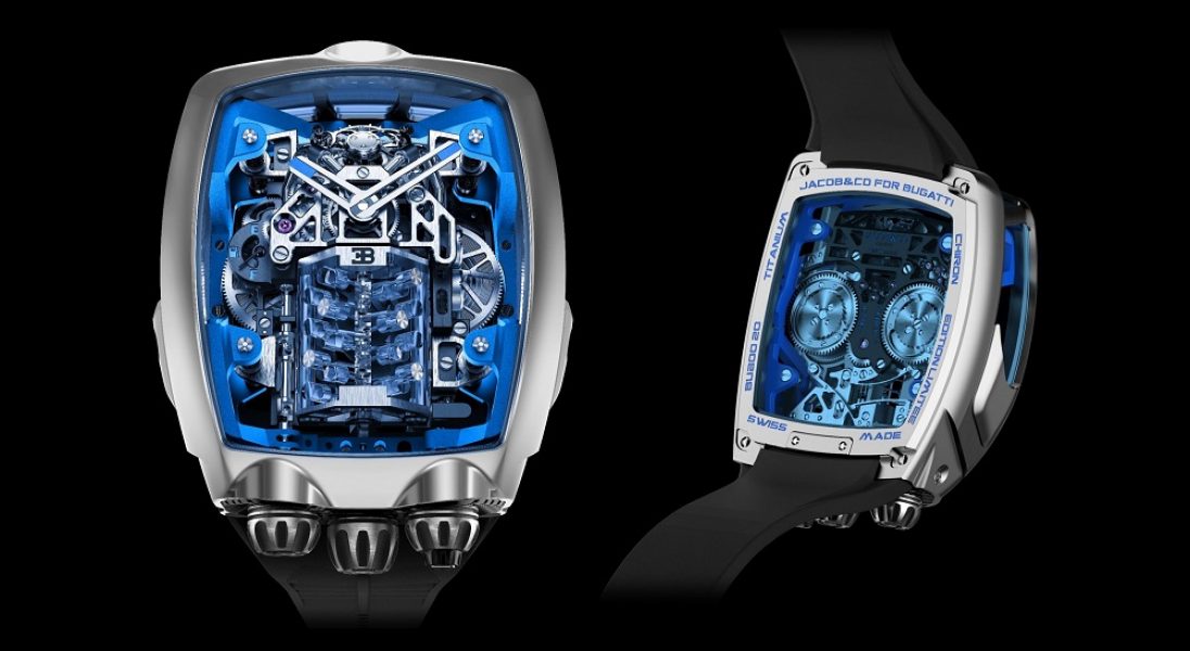 Ten niezwykły zegarek Jacob & Co. inspirowany jest autem Bugatti Chiron – kosztuje ponad milion złotych