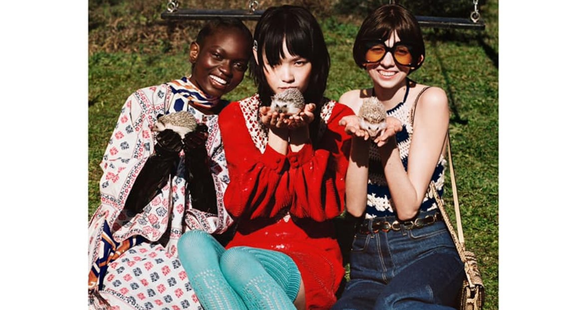 ,,High-fashion ZOO”, czyli nowa kampania Gucci Pre-Fall 2020<