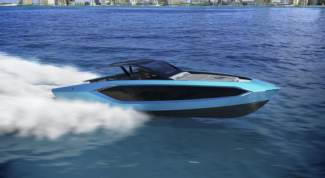 Oto jacht Tecnomar for Lamborghini 63, czyli innymi słowy – pływające lambo