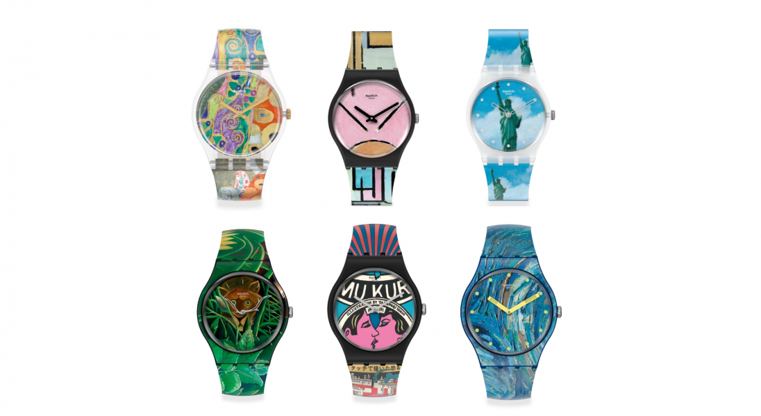 Sztuka na zegarku – Swatch i MoMA łączą siły
