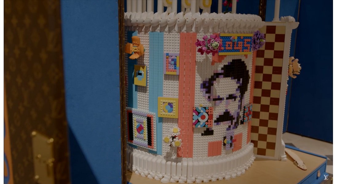 LEGO prezentuje tort z klocków z okazji 200. urodzin Louisa Vuittona