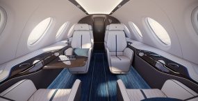 Eviation prezentuje luksusowe wnętrze swojego najnowszego, całkowicie elektrycznego samolotu Alice