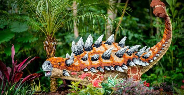1,5 mln klocków LEGO i 8548 godzin – tyle potrzeba, aby zrekonstruować 60 dinozaurów<