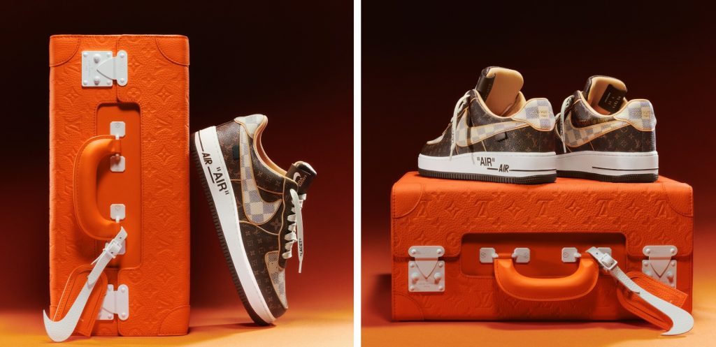 200 par Nike stworzonych przez Virgila Abloha dla Louis Vuitton