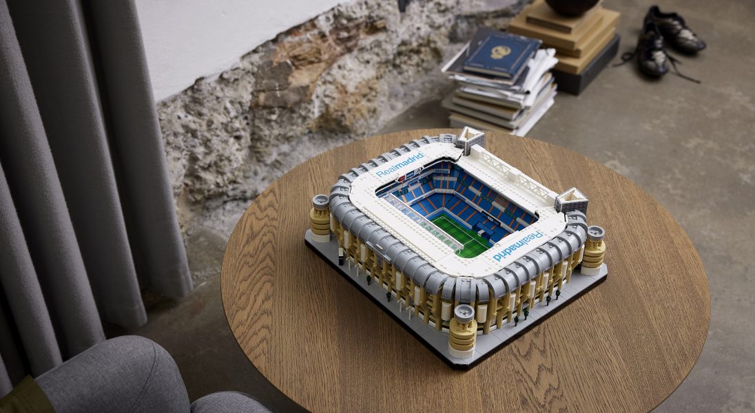 LEGO prezentuje stadion Santiago Bernabéu – replikę siedziby klubu Real Madryt