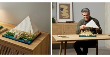 Model Wielkiej Piramidy w Gizie dołącza do serii LEGO Architecture