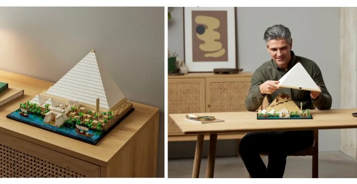 Model Wielkiej Piramidy w Gizie dołącza do serii LEGO Architecture<