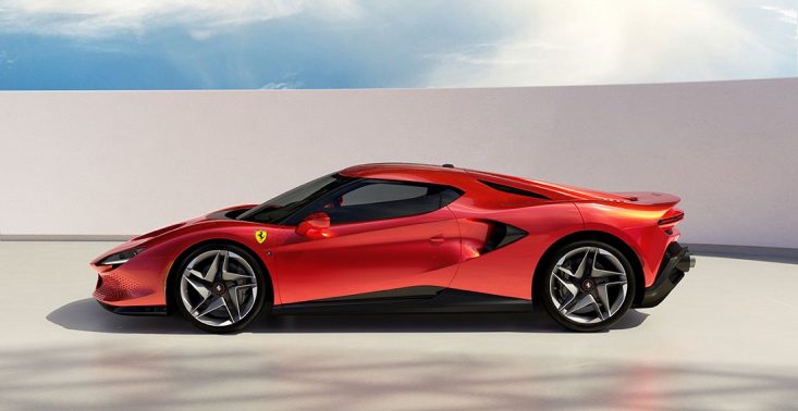 Ferrari prezentuje jedyny egzemplarz SP48 Unica. Samochód powstał na życzenie klienta<