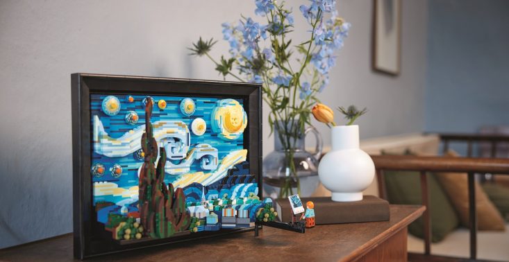 Słynny obraz Vincenta Van Gogha teraz można ułożyć z klocków LEGO<