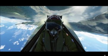 Microsoft Flight Simulator z dodatkiem inspirowanym filmem Top Gun: Maverick”