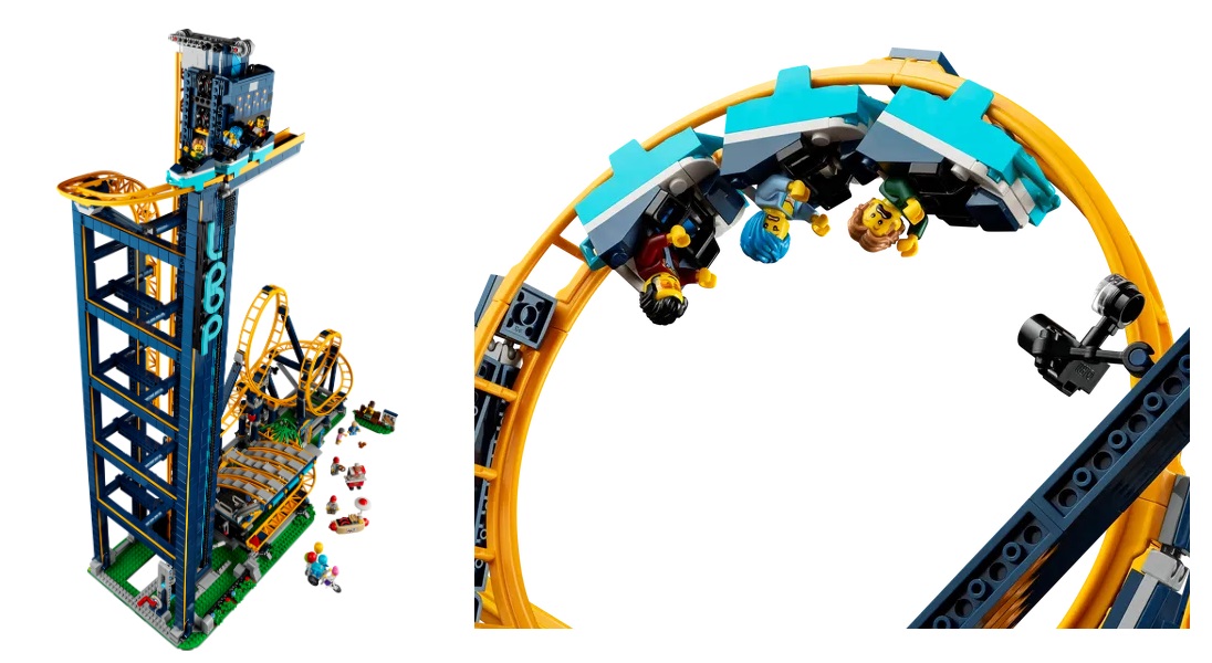 LEGO prezentuje nowy model kolejki górskiej składający się z 3756 elementów