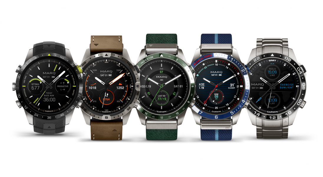 Garmin przedstawia drugą odsłonę kolekcji MARQ z pięcioma nowymi zegarkami