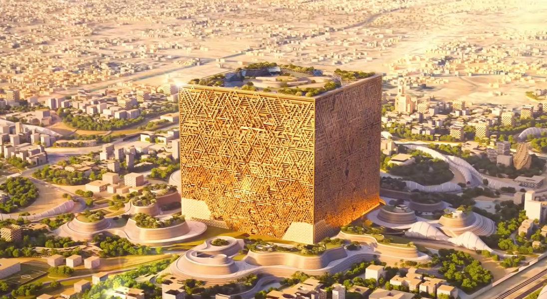 W Arabii Saudyjskiej powstanie olbrzymi sześcian z futurystycznym miastem w środku