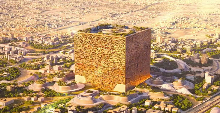 W Arabii Saudyjskiej powstanie olbrzymi sześcian z futurystycznym miastem w środku<