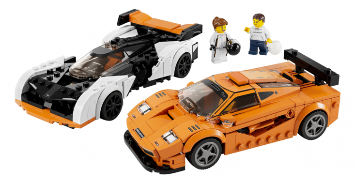 Z okazji 60. urodzin marki McLaren powstał pierwszy podwójny zestaw LEGO Speed Champions<