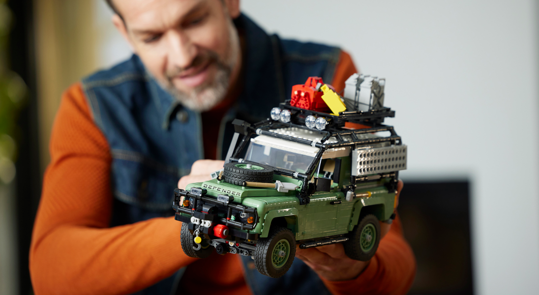 Seria LEGO ICONS powiększa się o zestaw Land Rover Classic Defender 90