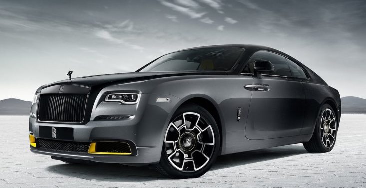 Rolls-Royce Wraith - ostatnia seria coupe z silnikiem spalinowym w specjalnym, ekstrawaganckim stylu<